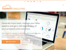 Tablet Screenshot of nuvemconsulting.com